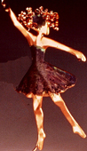 Tiny Ballerina Reaching Left